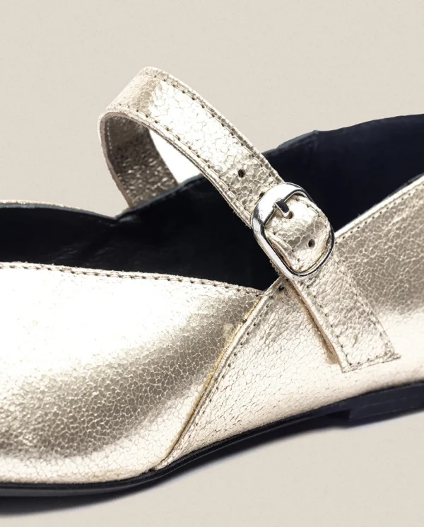 Yokono Bailarina ARI-001 Dorado | Mujer Bailarinas | Zapatos