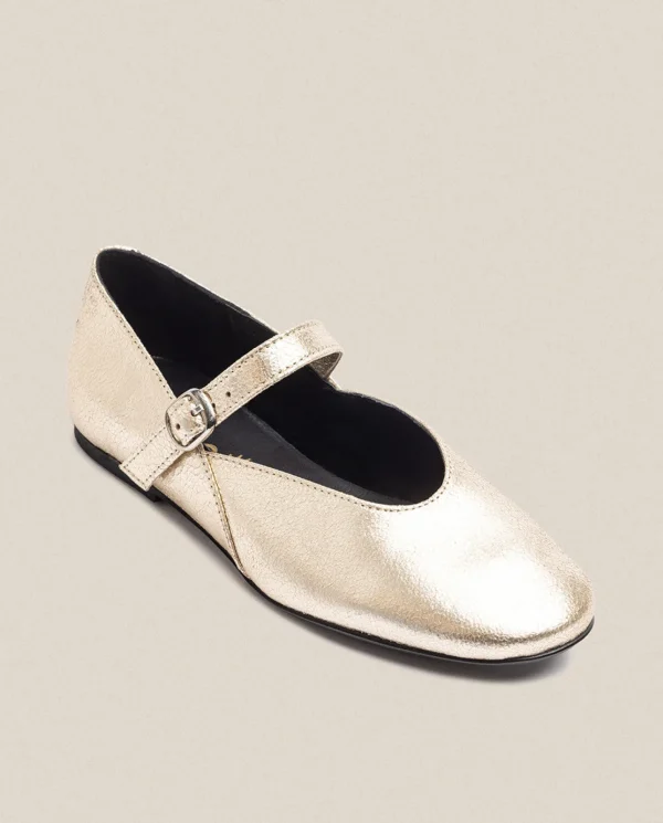 Yokono Bailarina ARI-001 Dorado | Mujer Bailarinas | Zapatos