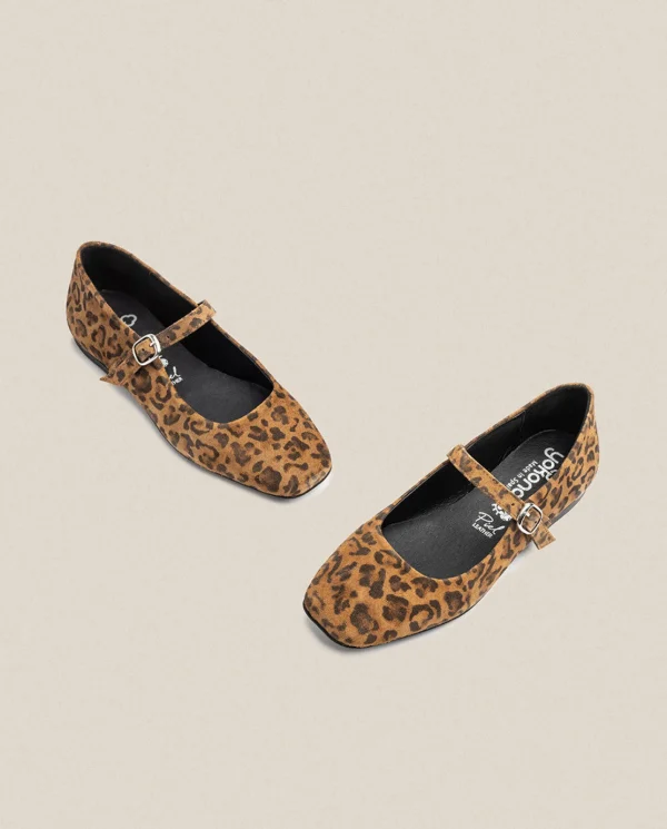 Yokono Bailarina LENNA-001 Leopardo | Mujer Bailarinas | Zapatos