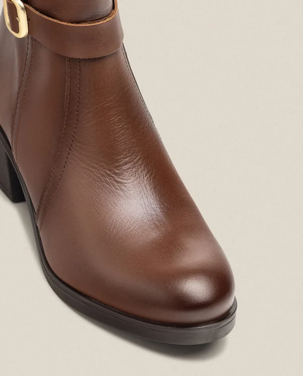 Yokono Bota De Tacón LILLE-015 Marrón | Mujer Botas