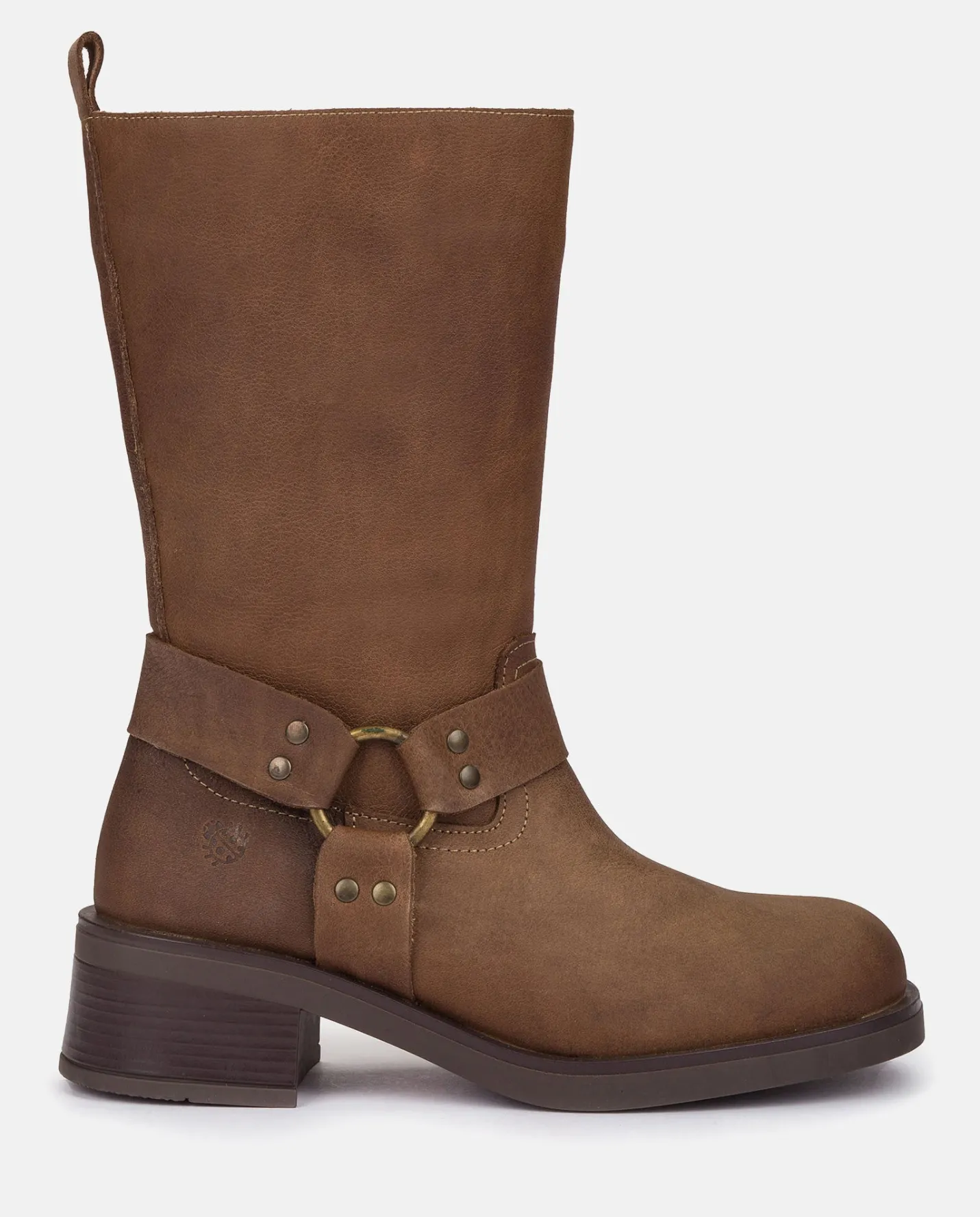bota_plana_spa_marron_1.webp Yokono Bota Plana SPA-003 MARRON | Mujer Botas