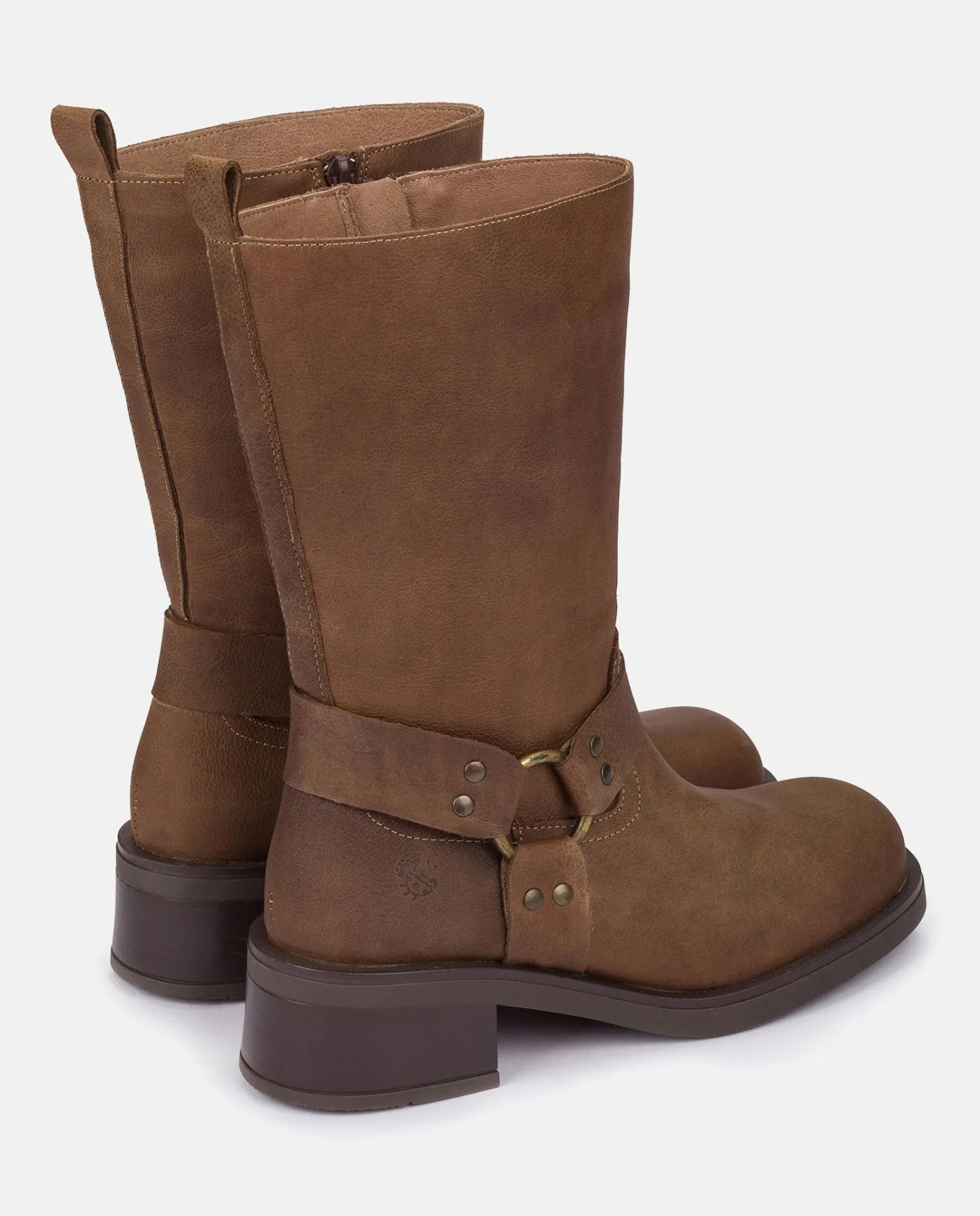 bota_plana_spa_marron_4.webp Yokono Bota Plana SPA-003 MARRON | Mujer Botas