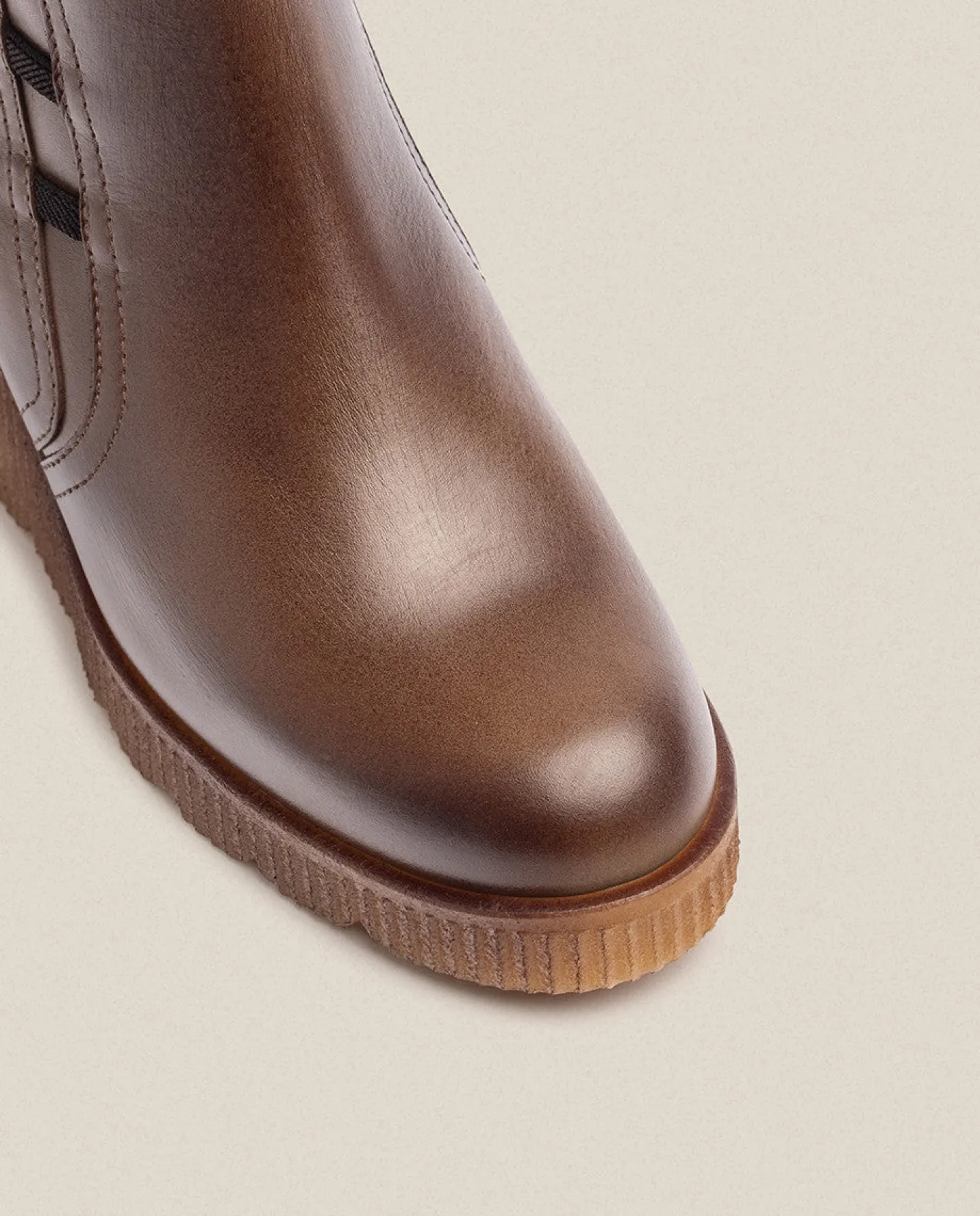 botn_de_cua_madona_marrn_2.webp Yokono Botín De Cuña MADONA-006 Marrón | Mujer Botines