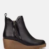 Yokono Botín De Cuña MADONA-002 NEGRO | Mujer Botines