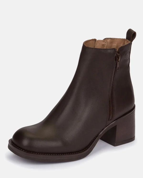 Yokono Botín De Tacón LANDAS-002 MARRON | Mujer Botines