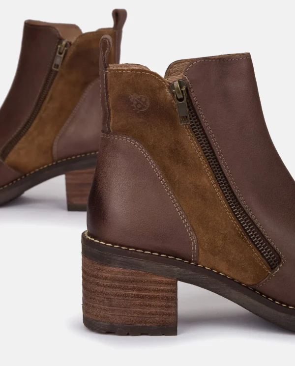 Yokono Botín De Tacón Mesina 002 Marrón | Mujer Botines