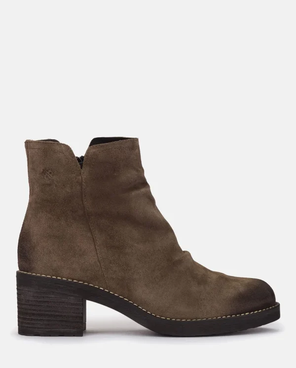 Yokono Botín De Tacón MESINA-003 GRIS | Mujer Botines
