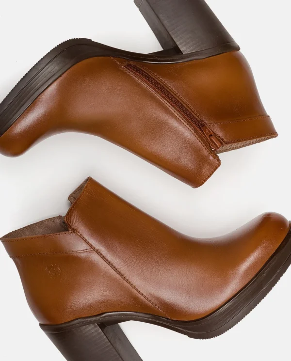 Yokono Botín De Tacón Pilsen 004 Cuero | Mujer Botines