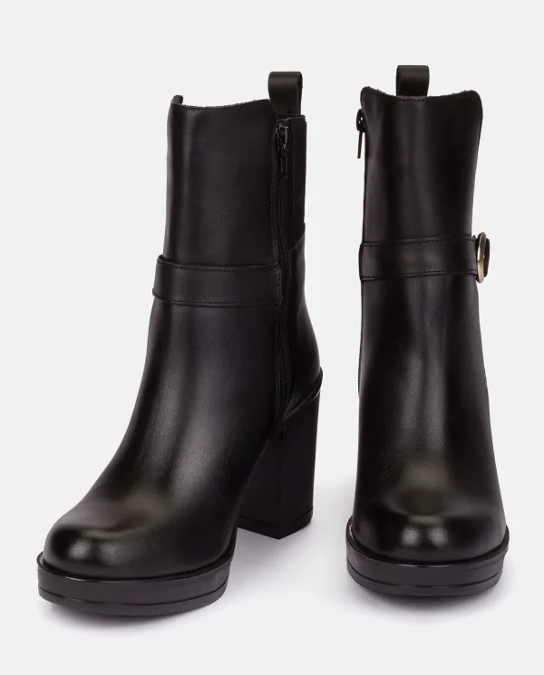 Yokono Botín De Tacón PILSEN-003 NEGRO | Mujer Botines