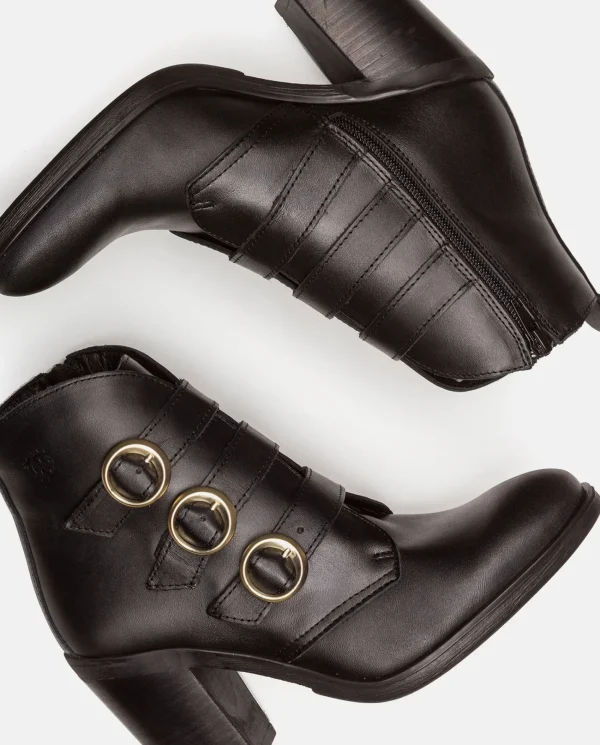 Yokono Botín De Tacón Tours 005 Negro | Mujer Botines