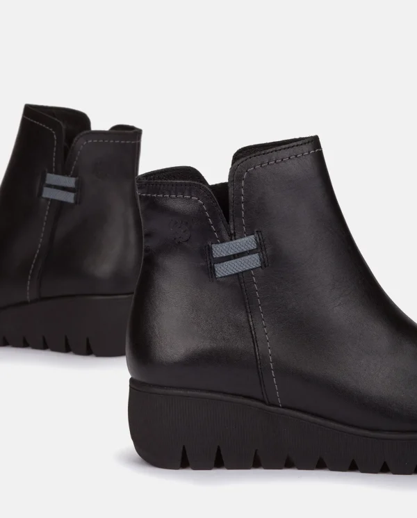 Yokono Botín Plano Atenas 032 Negro | Mujer Botines