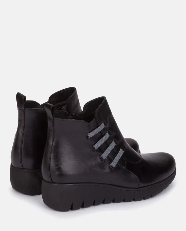 Yokono Botín Plano Atenas 033 Negro | Mujer Botines