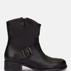 Yokono Botín Plano Cambra 001 Negro | Mujer Botines