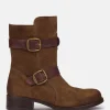 Yokono Botín Plano MONS-003 MARRON | Mujer Botines