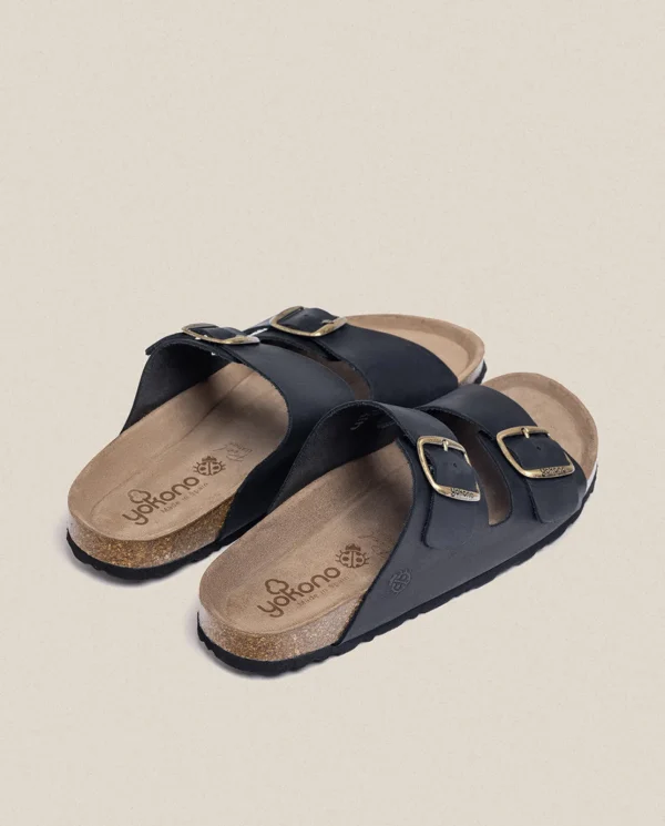 Yokono Sandalia De Hombre Macam 150 Negro | Hombre Sandalias