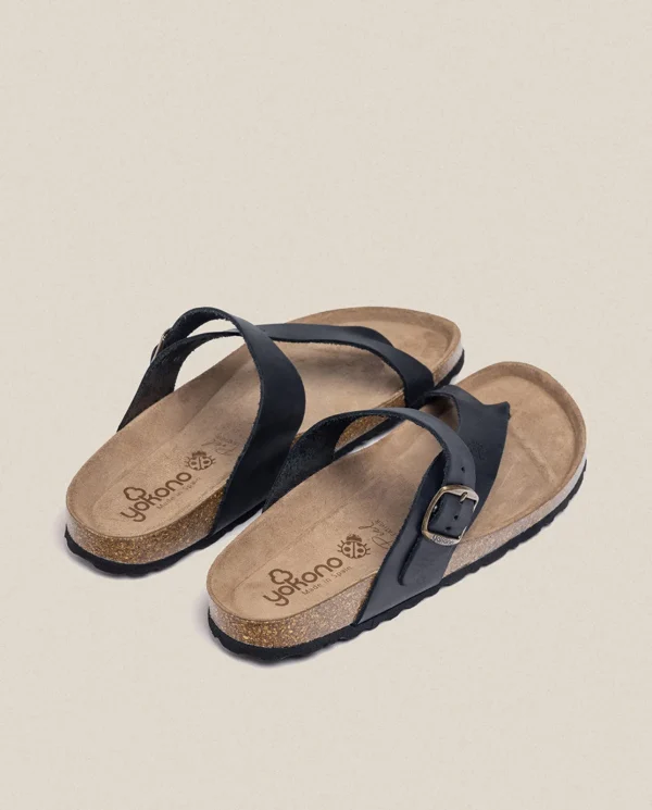 Yokono Sandalia De Hombre Macam 203 Negro | Hombre Sandalias