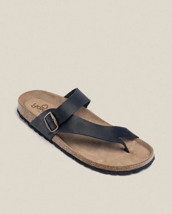 Yokono Sandalia De Hombre Macam 203 Negro | Hombre Sandalias