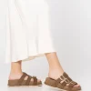 Yokono Sandalia De Plataforma Oca 004 Marrón | Mujer Sandalias De Plataforma