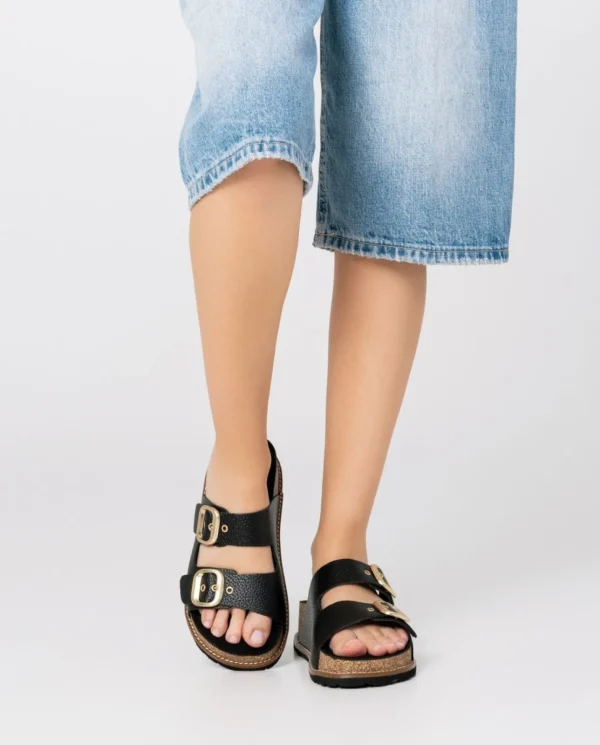 Yokono Sandalia De Plataforma Oca 013 Negro | Mujer Sandalias De Plataforma