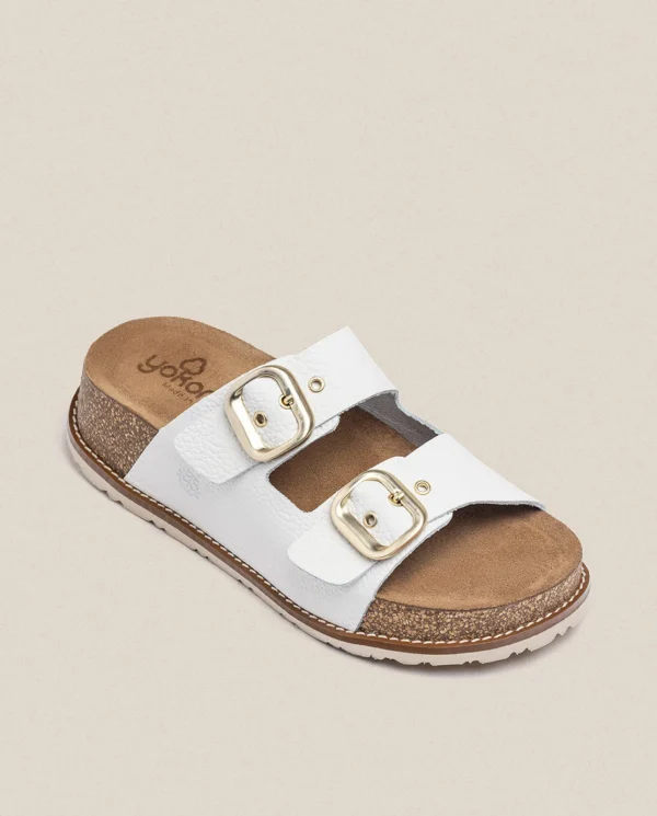 Yokono Sandalia De Plataforma Oca 013 Blanco | Mujer Sandalias De Plataforma