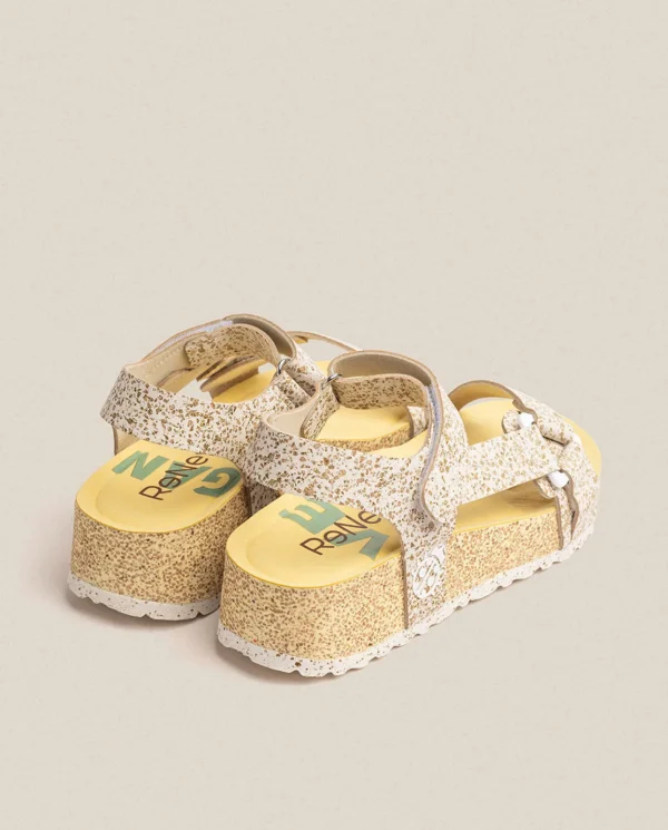 Yokono Sandalia De Plataforma West 007 Blanco | Mujer Sandalias De Plataforma