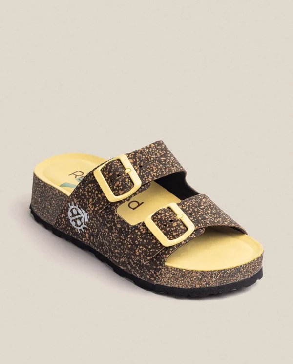 Yokono Sandalia De Plataforma West 003 Negro | Mujer Sandalias De Plataforma