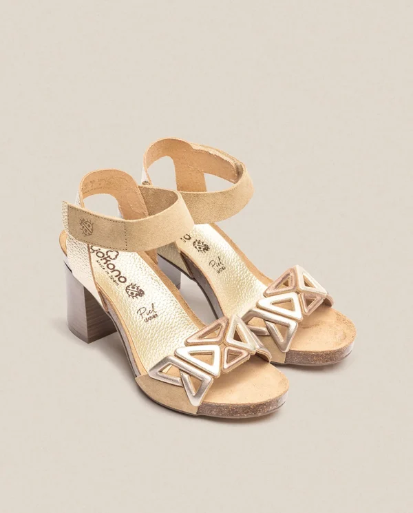 Yokono Sandalia De Tacón Ponza 007 Marron | Mujer Sandalias De Tacón