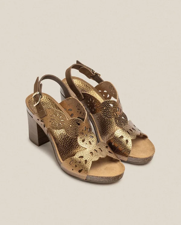 Yokono Sandalia De Tacón Ponza 006 Marron | Mujer Sandalias De Tacón