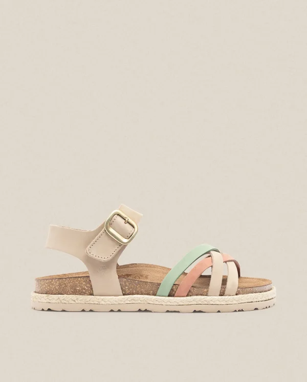 Yokono Sandalia Plana Arena 001 Beige | Mujer Sandalias Planas