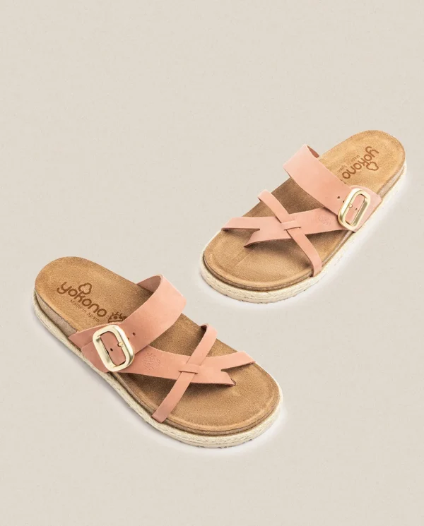 Yokono Sandalia Plana Arena 003 Rosa | Mujer Sandalias Planas