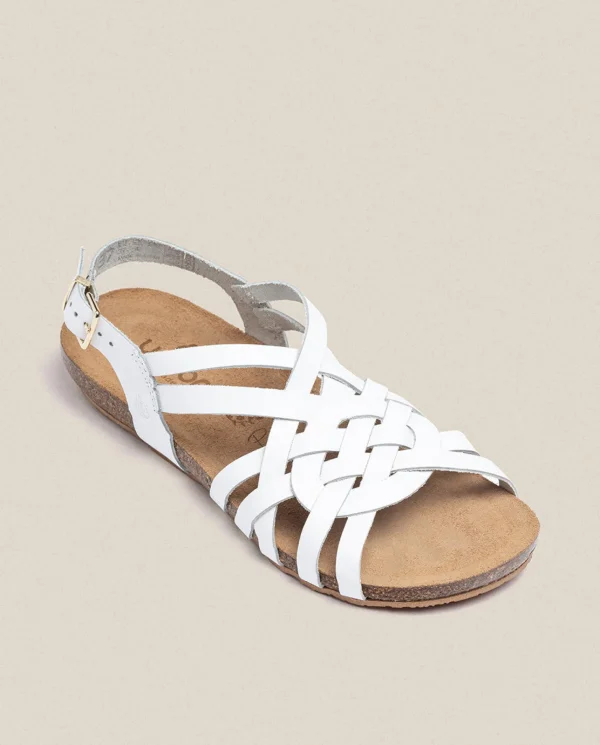 Yokono Sandalia Plana Ibiza 175 Blanco | Mujer Sandalias Planas