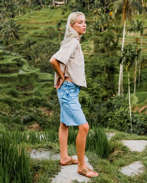 Yokono Sandalia Plana Ibiza 205 Marron | Mujer Sandalias Planas