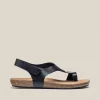Yokono Sandalia Plana Ibiza 174 Negro | Mujer Sandalias Planas