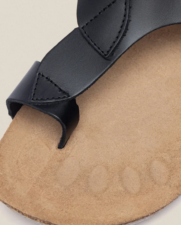 Yokono Sandalia Plana Ibiza 174 Negro | Mujer Sandalias Planas