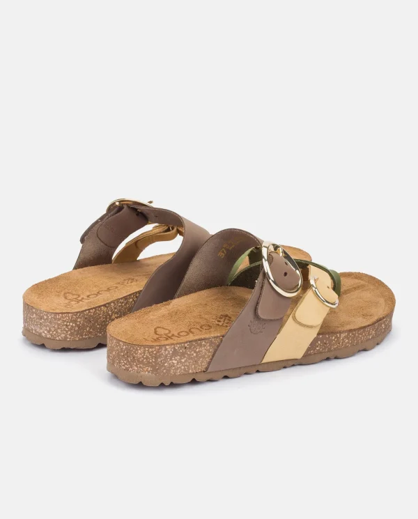 Yokono Sandalia Plana Jerba 122 Amarillo | Mujer Sandalias Planas