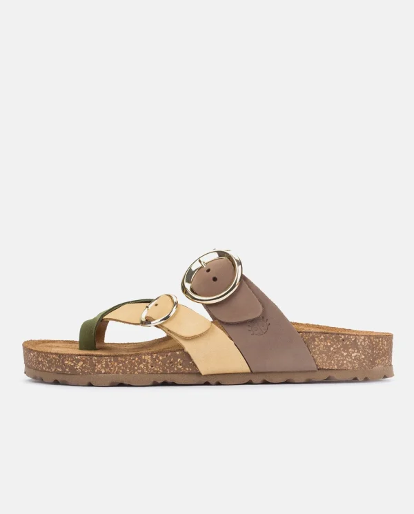 Yokono Sandalia Plana Jerba 122 Amarillo | Mujer Sandalias Planas