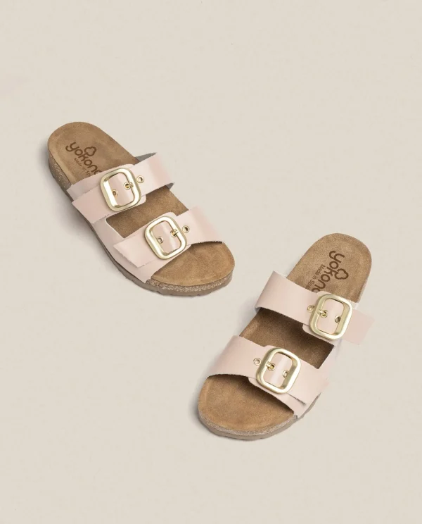 Yokono Sandalia Plana Jerba 136 Beige | Mujer Sandalias Planas