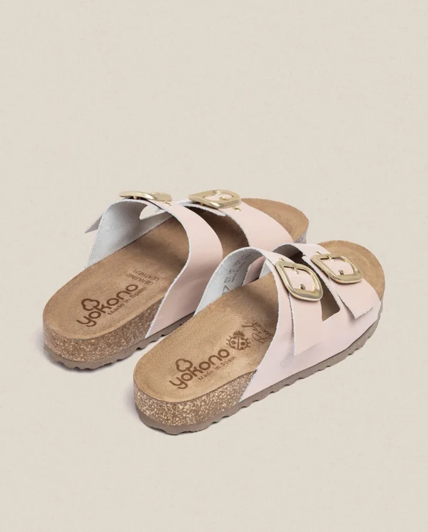 Yokono Sandalia Plana Jerba 136 Beige | Mujer Sandalias Planas