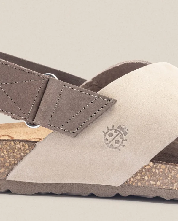 Yokono Sandalia Plana Jerba 134 Beige | Mujer Sandalias Planas