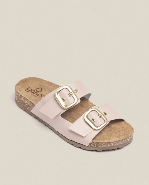 Yokono Sandalia Plana Jerba 136 Beige | Mujer Sandalias Planas