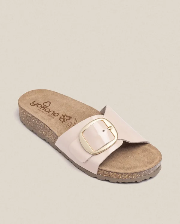 Yokono Sandalia Plana Jerba 114 Beige | Mujer Sandalias Planas