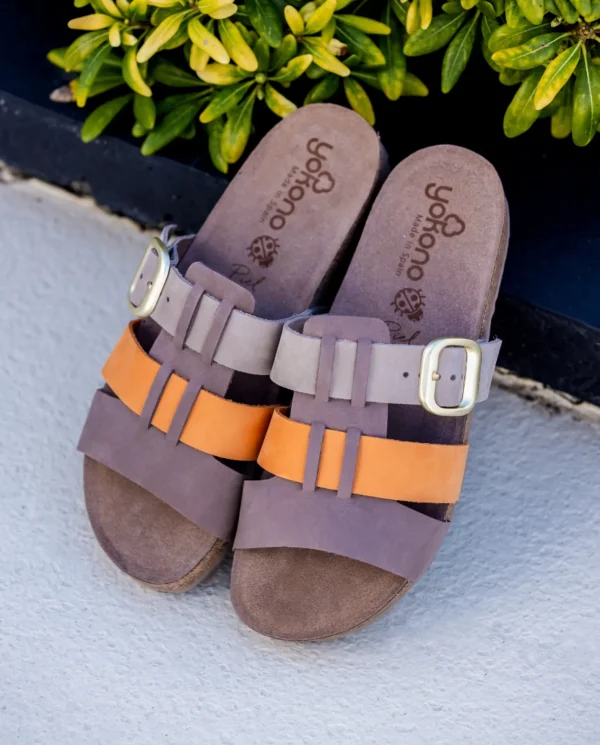 Yokono Sandalia Plana Jerba 137 Naranja | Mujer Sandalias Planas