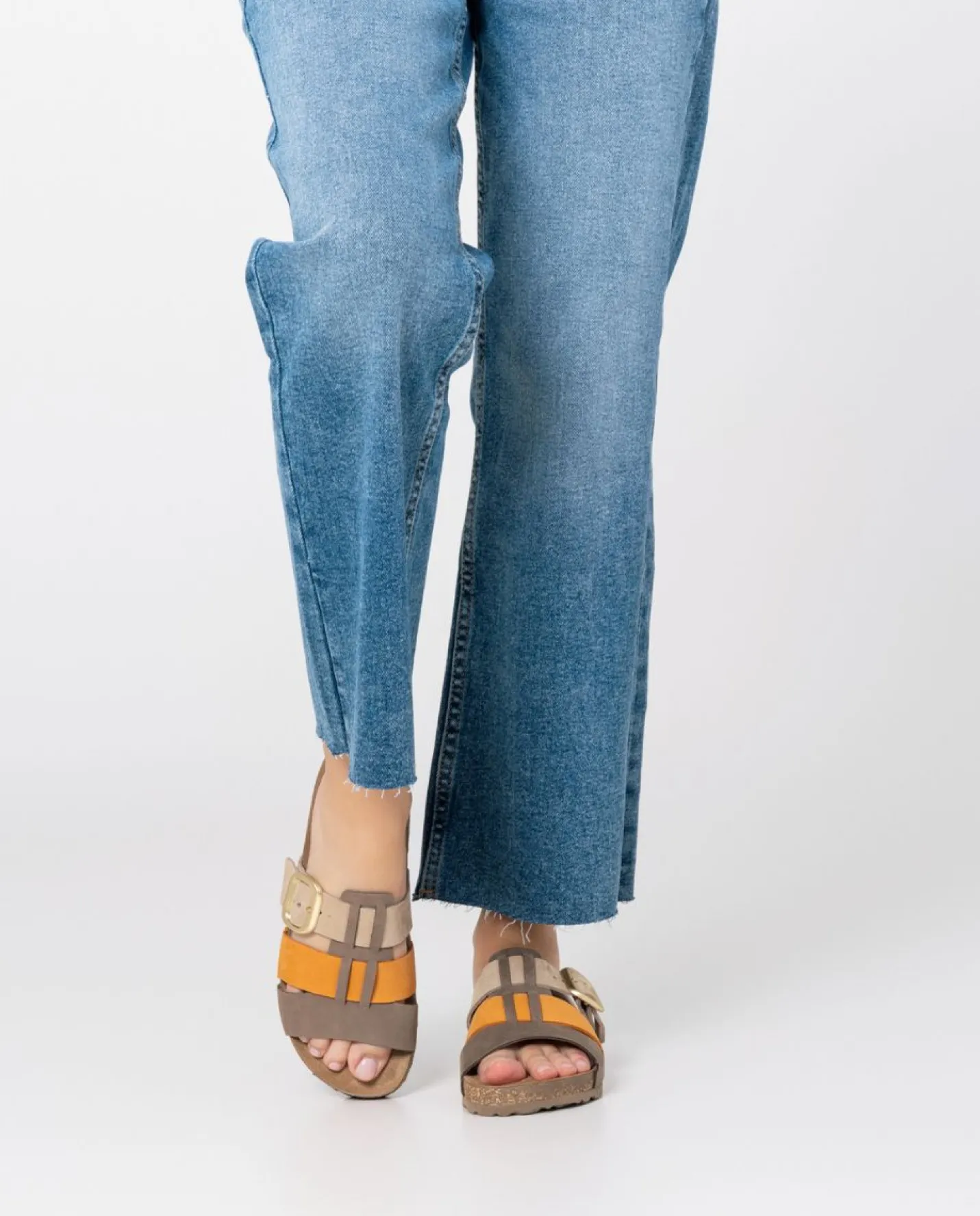 sandalia_plana_jerba__nar_3.webp Yokono Sandalia Plana Jerba 137 Naranja | Mujer Sandalias Planas