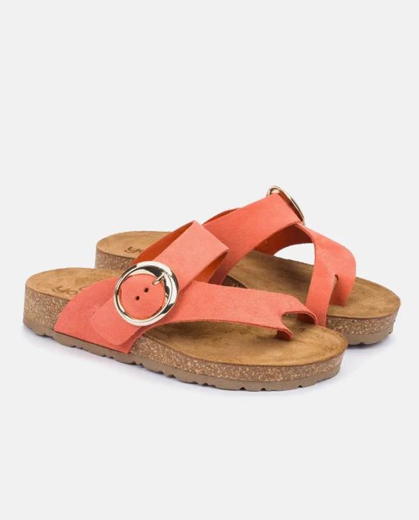 Yokono Sandalia Plana Jerba 113 Rojo | Mujer Sandalias Planas