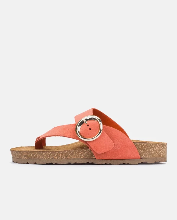 Yokono Sandalia Plana Jerba 113 Rojo | Mujer Sandalias Planas