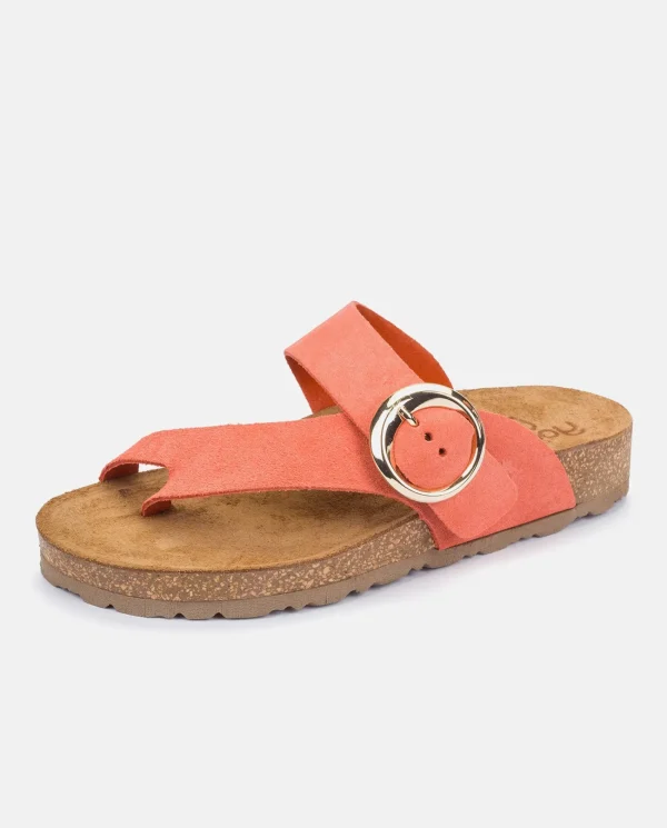Yokono Sandalia Plana Jerba 113 Rojo | Mujer Sandalias Planas
