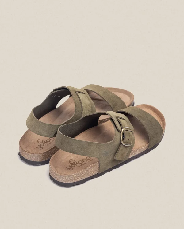 Yokono Sandalia Plana Macam 216 Verde | Hombre Sandalias
