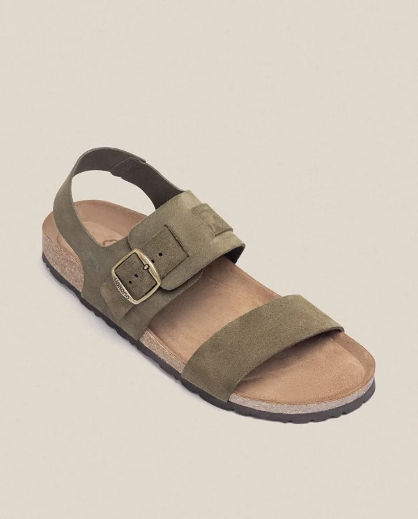 Yokono Sandalia Plana Macam 216 Verde | Hombre Sandalias