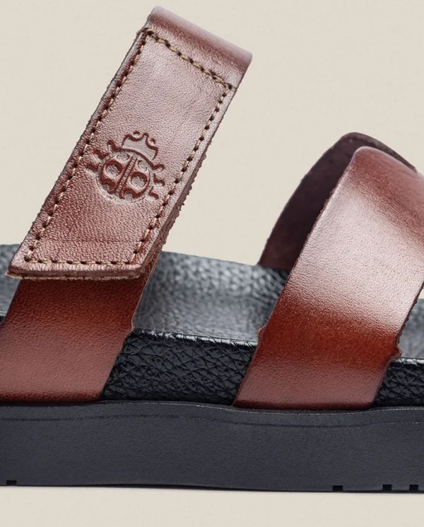 Yokono Sandalia Plana Morena 125 Marrón | Mujer Sandalias Planas