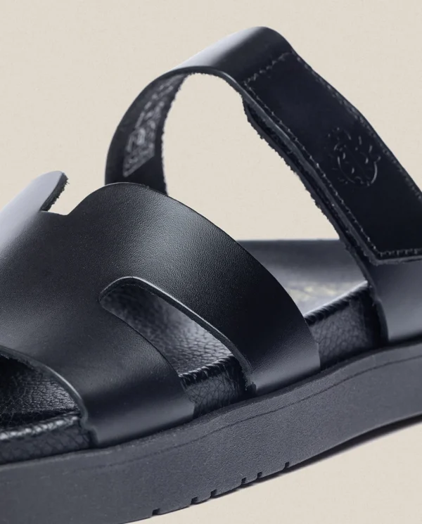 Yokono Sandalia Plana Morena 125 Negro | Mujer Sandalias Planas